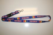 ROMANIA BLUE COUNTRY FLAG LANYARD KEYCHAIN PASSHOLDER NECKSTRAP ... NEW
