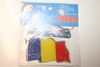 ROMANIA COUNTRY FLAG HIGH QUALITY WAVING BUMPER STICKER .. NEW