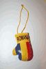 ROMANIA COUNTRY FLAG MINIATURE BOXING GLOVE .. HIGH QUALITY NEW