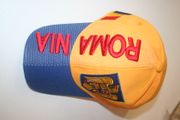 ROMANIA YELLOW & BLUE HAT CAP EMBOSSED...NEW