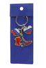 RUSSIA 4 CHARMING DIFFERENT SHAPE DESIGN METAL KEYCHAIN ... NEW