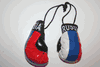 RUSSIA COUNTRY FLAG PAIR OF MINIATURE BOXING GLOVES .. NEW