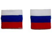 RUSSIA COUNTRY FLAG WRISTBAND SWEATBAND .. FIFA SOCCER WORLD CUP .. GREAT QUALITY .. NEW