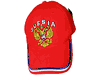 RUSSIA RED WITH 2-HEAD EAGLE EMBOIDERED HAT CAP .. FIFA SOCCER WORLD CUP .. NEW