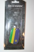 RWANDA COUNTRY FLAG METAL DOG TAG NECKLACE PENDANT .. NEW