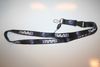 SAAB BLACK HIGH QUALITY CAR LANYARD KEYCHAIN PASSHOLDER .. NEW