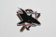 SAN JOSE SHARKS NHL HOCKEY METAL LOGO PIN .. NEW