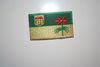 SASKATCHEWAN PROVINCIAL FLAG SMALL IRON ON PATCH CREST BADGE .. CANADIAN .. NEW