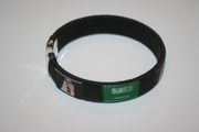 SAUDI-ARABIA BLACK COUNTRY FLAG FLEXIBLE BRACELET WRISTBAND .. NEW