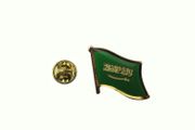 SAUDI-ARABIA COUNTRY FLAG SMALL METAL LAPEL PIN BADGE
