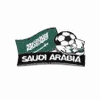 SAUDI ARABIA SOCCER BALL FOOTBALL IRON ON EMBROIDERED PATCH CREST BADGE ... SAUDI-ARABIA .. NEW
