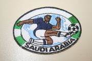 SAUDI-ARABIA SOCCER FOOTBALL PLAYER IRON ON PATCH CREST BADGE .. NEW