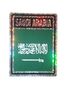 SAUDI ARABIA SQUARE COUNTRY FLAG METALLIC BUMPER STICKER DECAL .. SIZE 3" X 4" INCHES .. NEW