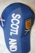 SCOTLAND BLUE FIFA WORLD CUP SOCCER FOOTBALL LOGO HAT CAP .. NEW