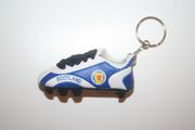 SCOTLAND BLUE ST ANDREWS CROSS COUNTRY FLAG SOCCER FOOTBALL SHOE CLEAT KEYCHAIN .. NEW