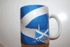 SCOTLAND COUNTRY FLAG HIGH QUALITY COFFEE MUG CUP .. ST ANDREWS CROSS .. NEW