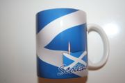 SCOTLAND COUNTRY FLAG HIGH QUALITY COFFEE MUG CUP .. ST ANDREWS CROSS .. NEW