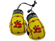 SCOTLAND LION MINI BOXING GLOVES ..HIGH QUALITY .. NEW