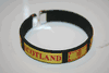 SCOTLAND LION RAMPANT BLACK COUNTRY FLAG FLEXIBLE BRACELET WRISTBAND .. NEW
