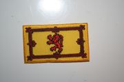 SCOTLAND LION RAMPANT COUNTRY FLAG SMALL IRON ON PATCH CREST BADGE ..NEW