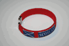 SCOTLAND RED ST ANDREWS CROSS COUNTRY FLAG FLEXIBLE BRACELET WRISTBAND .. NEW
