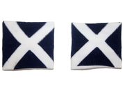 SCOTLAND ST. ANDREWS CROSS COUNTRY FLAG WRISTBAND SWEATBAND .. FIFA SOCCER WORLD CUP .. GREAT QUALITY .. NEW