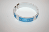 SCOTLAND WHITE COUNTRY FLAG FLEXIBLE C BRACELET WRISTBAND ...NEW