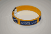SCOTLAND YELLOW ST ANDREWS CROSS COUNTRY FLAG FLEXIBLE BRACELET WRISTBAND .. NEW