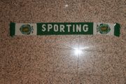 SCP SPORTING PORTUGAL FC GREEN SOCCER FOOTBALL SCARF ... NEW