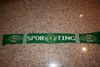 SCP SPORTING PORTUGAL GREEN FOOTBALL SOCCER SCARF SCARVES .. NEW SCP SPORTING PORTUGAL GREEN FOOTBALL SOCCER SCARF SCARVES .. NEW