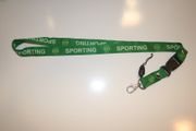SCP SPORTING PORTUGAL GREEN SOCCER FOOTBALL LANYARD KEYCHAIN PASSHOLDER NECKSTRAP ... NEW