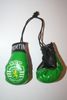 SCP SPORTING PORTUGAL SET OF 2 MINATURE BOXING GLOVES FOR YOUR CAR .. FOOTBALL SOCCER CLUB .. NEW