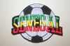 SENEGAL SOCCER BALL FOOTBALL IRON ON PATCH CREST BADGE .. NEW