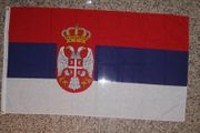SERBIA 3' X 5' NATIONAL COUNTRY FLAG BANNER TAPESTRY .. NEW