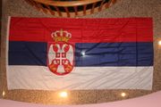 SERBIA 4.5 X 9 FEET X-LARGE HIGH QUALITY COUNTRY FLAG .. NEW