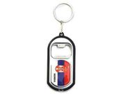 SERBIA COUNTRY FLAG BOTTLE OPENER LED KEYCHAIN ..HIGH QUALITY .. NEW