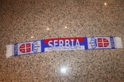 SERBIA COUNTRY FLAG SCARF SCARVES .. FIFA WORLD CUP SOCCER FOOTBALL .. NEW