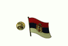 SERBIA COUNTRY FLAG SMALL METAL LAPEL PIN BADGE .. NEW