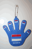 SERBIA COUNTRY FLAG WINDOW DISPLAY HAND WITH SUCTION CUP .. NEW