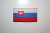 SLOVAKIA COUNTRY FLAG SMALL IRON ON PATCH CREST BADGE .. NEW