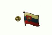 SLOVAKIA COUNTRY FLAG SMALL METAL LAPEL PIN BADGE .. NEW