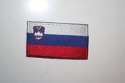 SLOVENIA COUNTRY FLAG SMALL IRON ON PATCH CREST BADGE .. NEW
