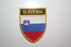 SLOVENIA OVAL COUNTRY FLAG IRON ON SHIELD PATCH CREST BADGE .. NEW