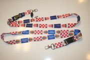 ***SOLD OUT ***2 CROATIA HRVARSKA HRVATSKI NOGOMETNI SAVEZ SOCCER FOOTBALL LANYARDS KEYCHAINS PASSHOLDERS ... NEW