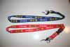 ***SOLD OUT ***2 HAPPY SMILEY FACE LANYARDS KEYCHAINS PASSHOLDERS  .. CHOOSE BETWEEN RED OR BLUE ... NEW