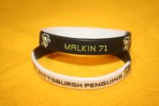 ***SOLD OUT ***2 MALKIN PITTSBURGH PENGUINS SILICONE BRACELETS (ADULT OR KIDS SIZES) NHL HOCKEY