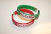 ***SOLD OUT ***2 PALESTINE COUNTRY FLAG FLEXIBLE METAL NYLON BRACELETS ... CHOOSE BETWEEN GREEN AND RED .. NEW