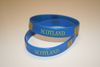 ***SOLD OUT***2 SCOTLAND COUNTRY FLAG BLUE SILICONE BRACELETS ... NEW