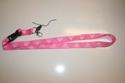 ***SOLD OUT***ADIDAS PINK LANYARD KEYCHAIN PASSHOLDER TICKET HOLDER ... NEW