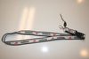 ***SOLD OUT ***ADIDAS WHITE AND BLACK LANYARD KEYCHAIN PASSHOLDER ... NEW